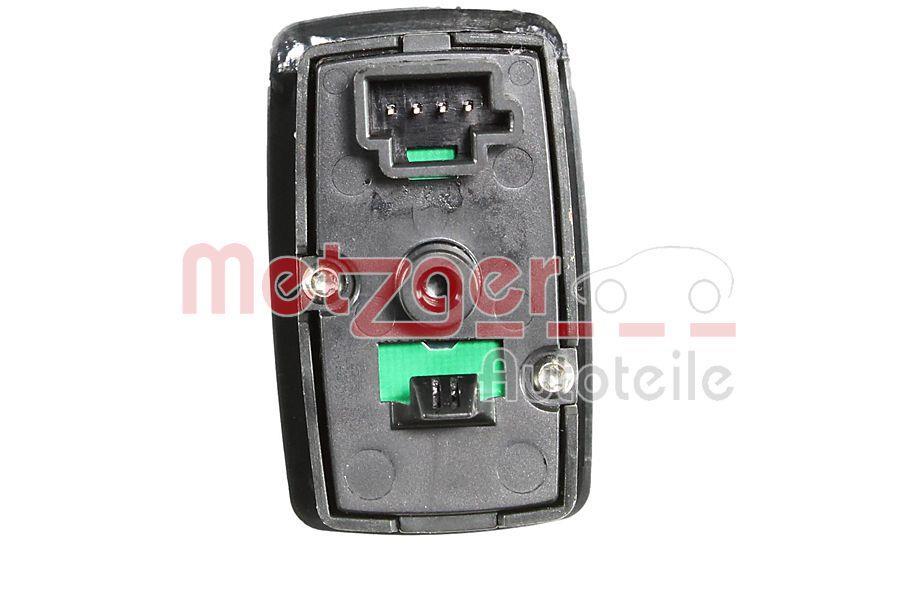 Interrupteur, lève-vitre (Bouton de lève-vitre) METZGER ref. 0916988